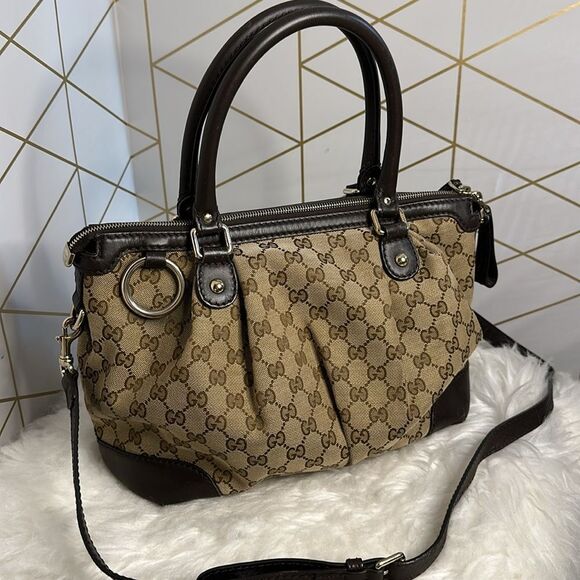 💯Authentic Gucci Two-Way Handbag🍀 - Picture 5 of 16